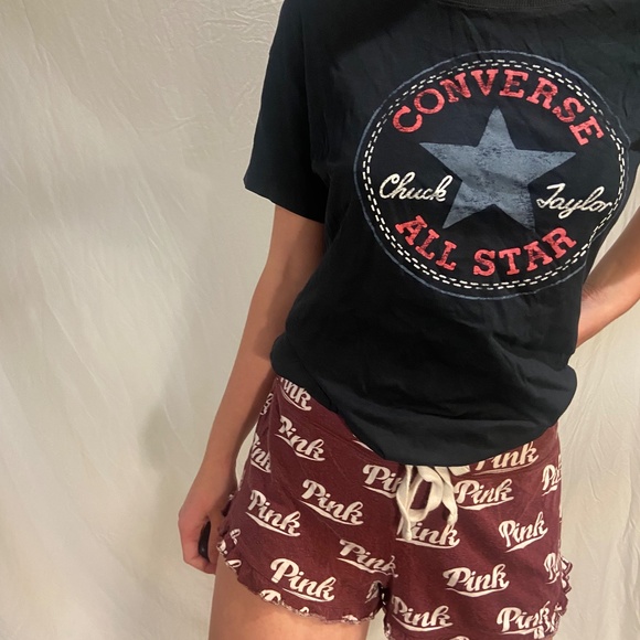 PINK sleep shorts  Size | small/Medium - Picture 2 of 5